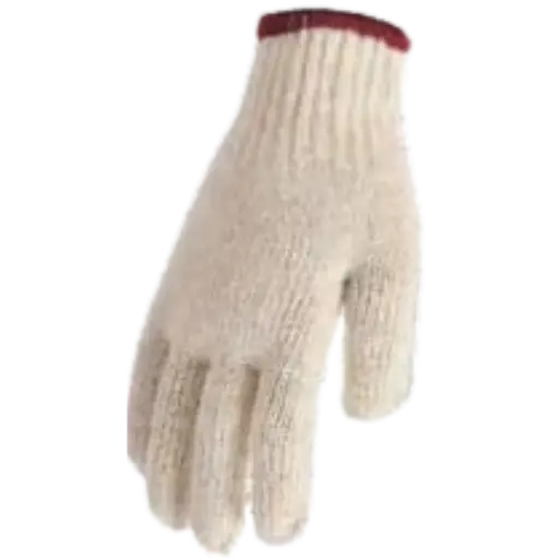 H7-BC500 | Witte katoenen garen handschoenen